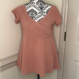Rose colored TORRID Top